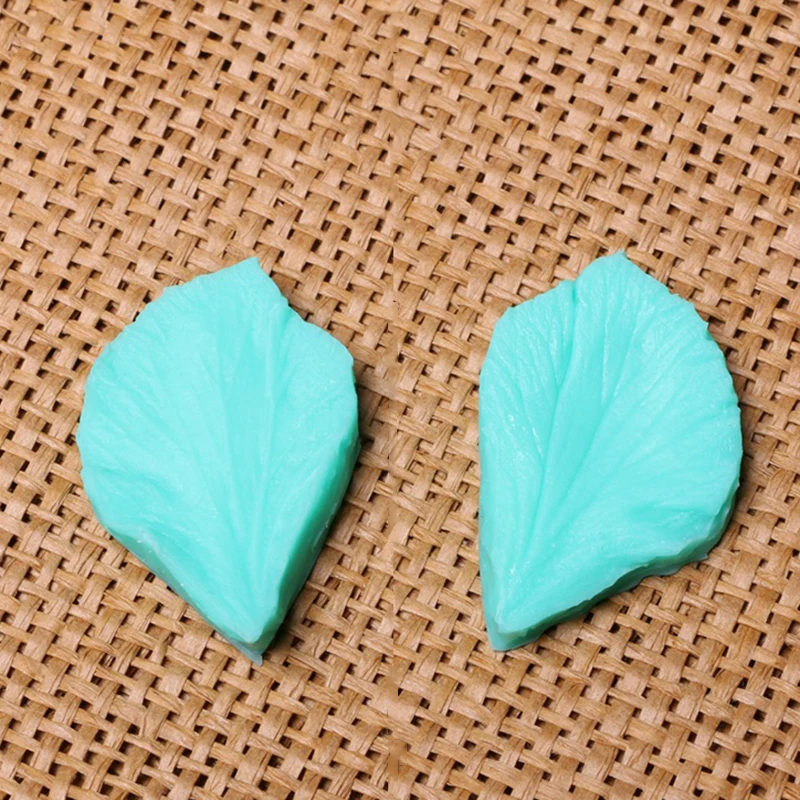 

DIY Small Size Peony Leaf Sugar Fondant Silicone Moulds for Cake Decorations Baking and Pastry Tools for Cakes Bakeware S357