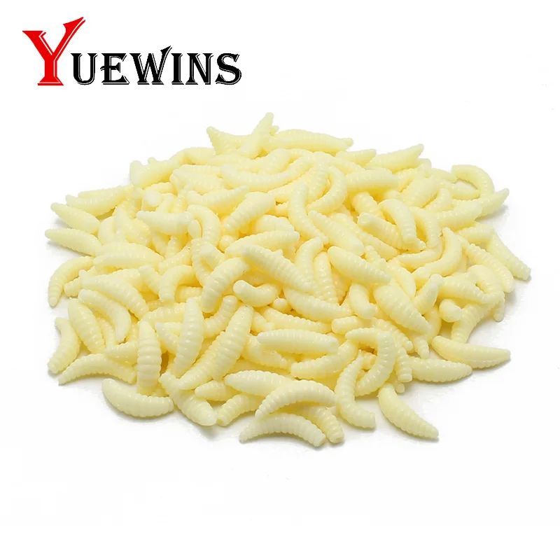 YUEWINS 20 шт./лот 2 см 0 3 г силиконовая приманка для рыбалки грубая Мягкая s