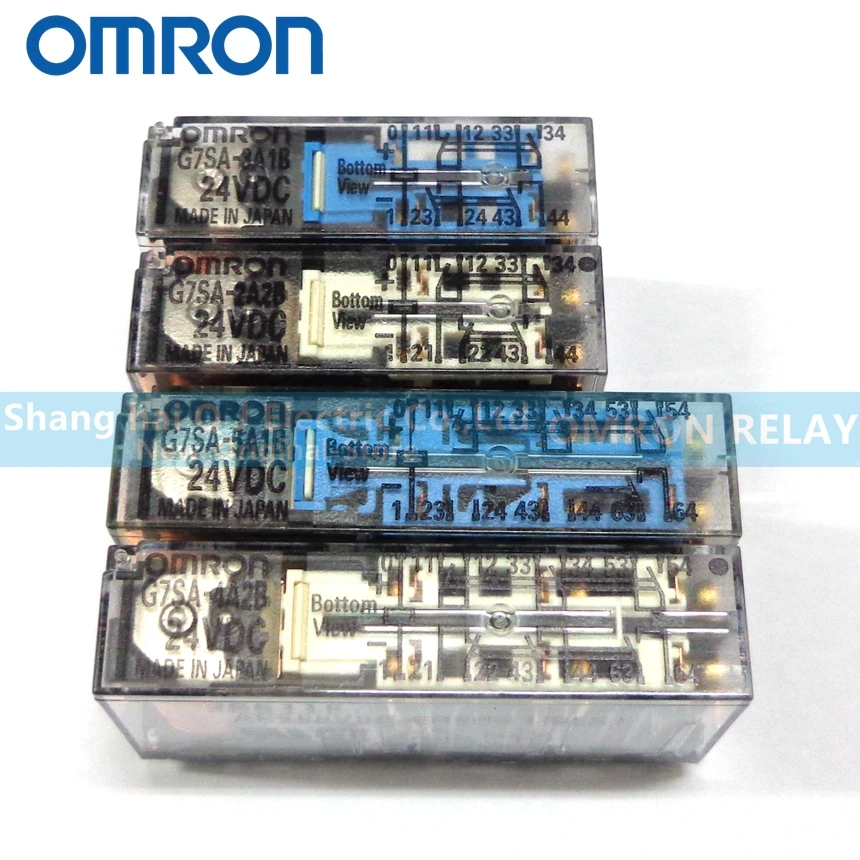 

OMRON RELAY G7SA-2A2B 3A1B 4A2B 5A1B 24VDC Brand new and original relay