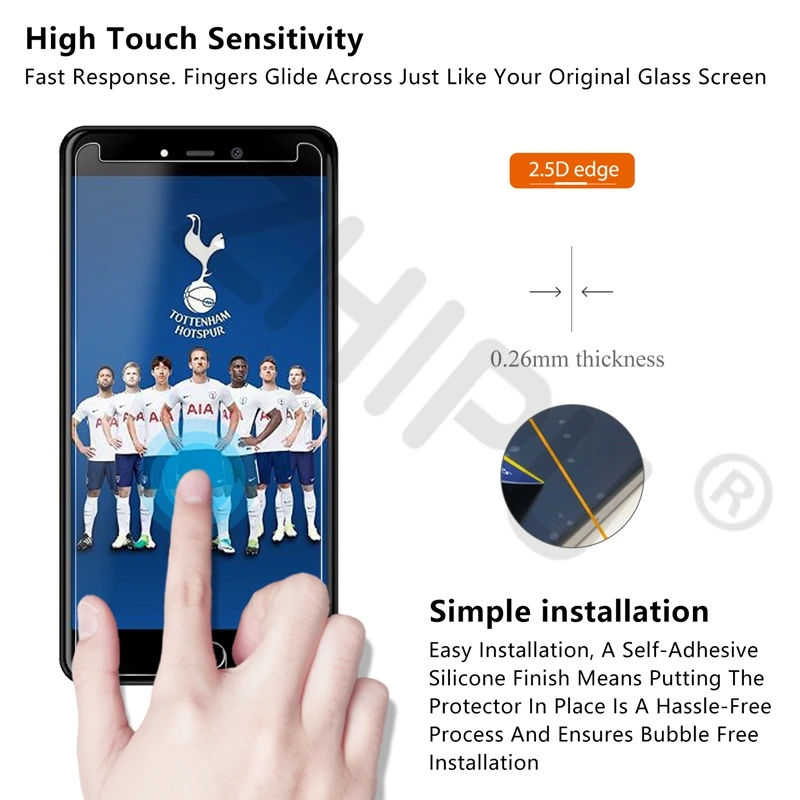 2.5D 0 26 мм 9H Премиум Закаленное стекло для Leagoo T5 T5C 5 дюймов Защитная пленка