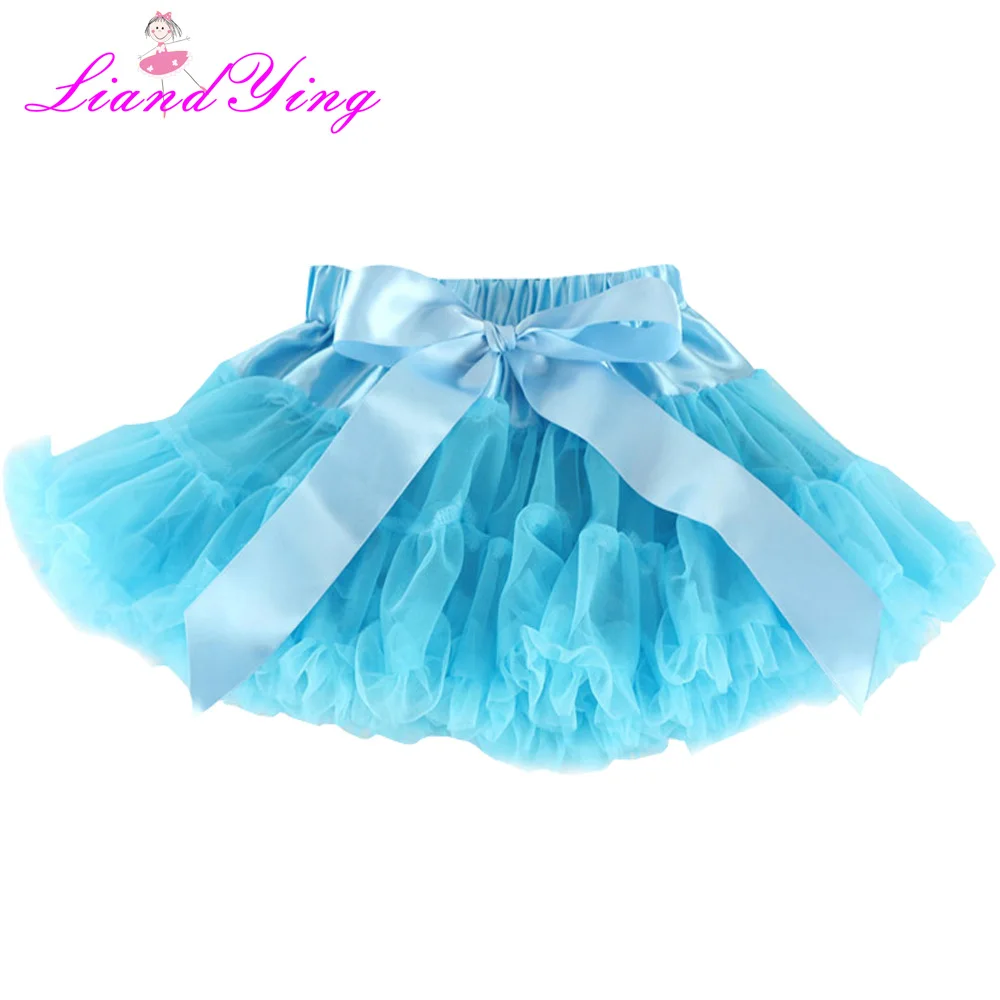 as photo Пышная шифоновая юбка-американка смесь цветов юбки-пачки для девочек платье принцессы для танцев и вечеринки юбки оптом - Цвет: as photo