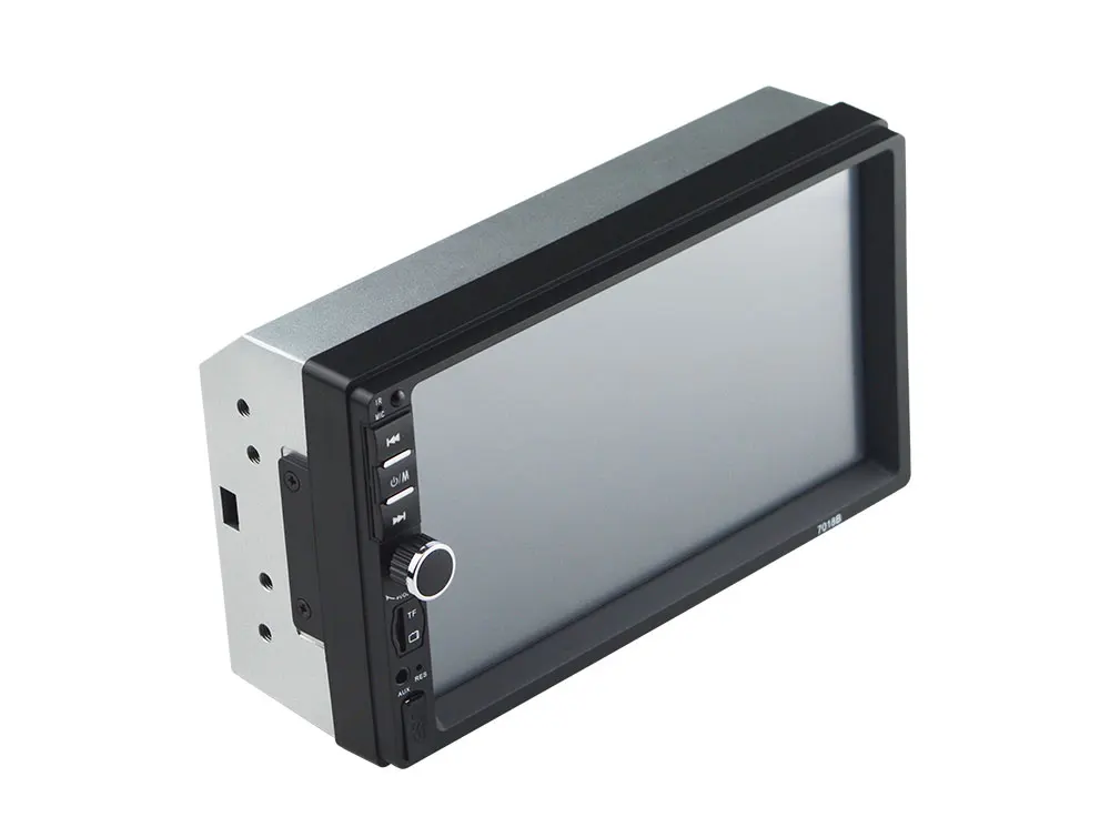 2 din автомагнитола " HD плеер MP5 сенсорный экран цифровой дисплей Bluetooth Мультимедиа USB 2din Авторадио автомобильный монитор резервного копирования 7018B