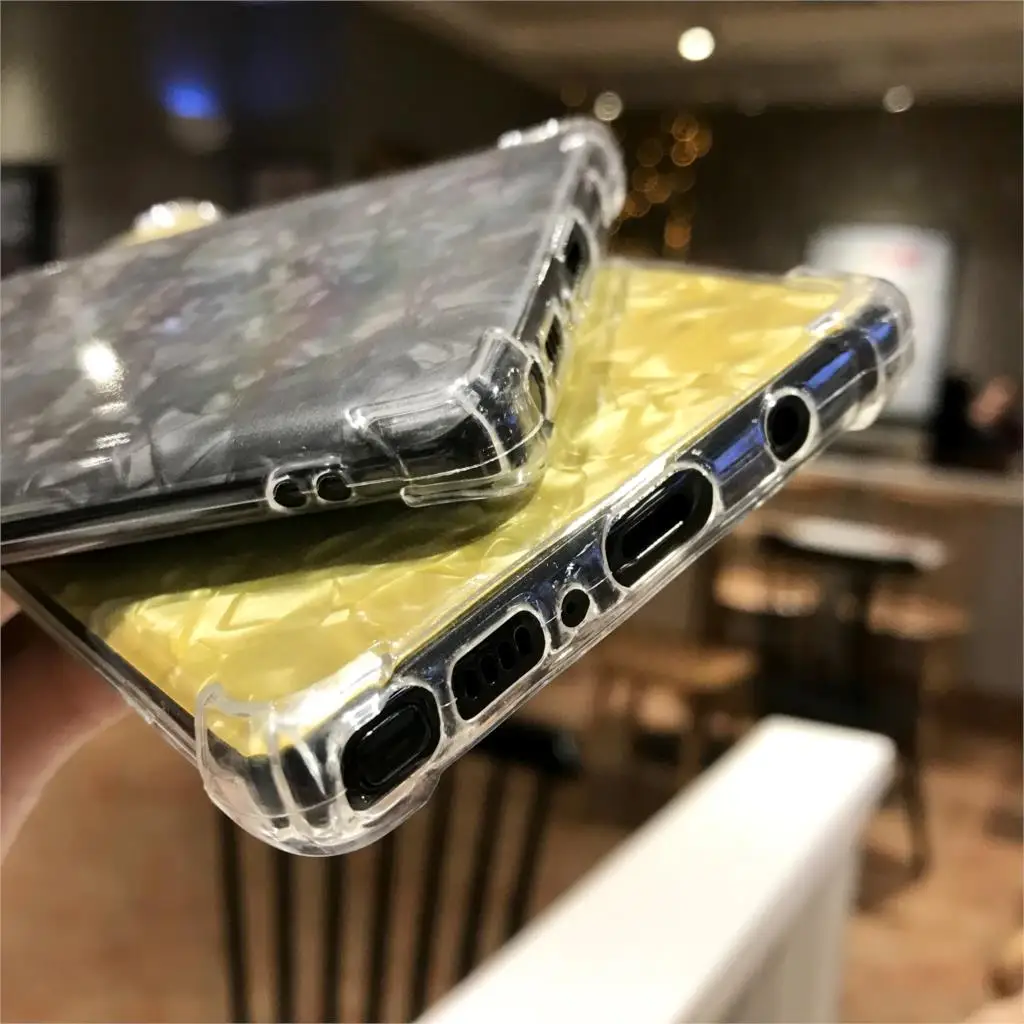 Противоударный защитный чехол для Samsung Note 9 8 мраморный S9 S8 A5 A6 A7 A8 Plus J4 J6 J8 2018 TPU iphone