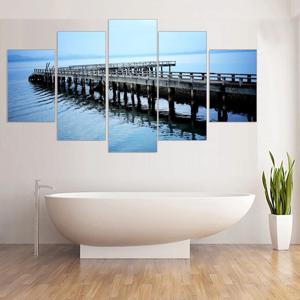 Картина на холсте морской пейзаж 5 шт. без рамки|canvas painting|print postercanvas prints |