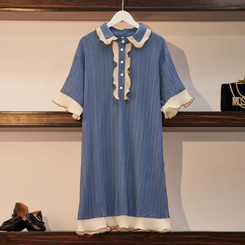 Модное Элегантное шоу темпераментное Платье женское с оборками приталенное