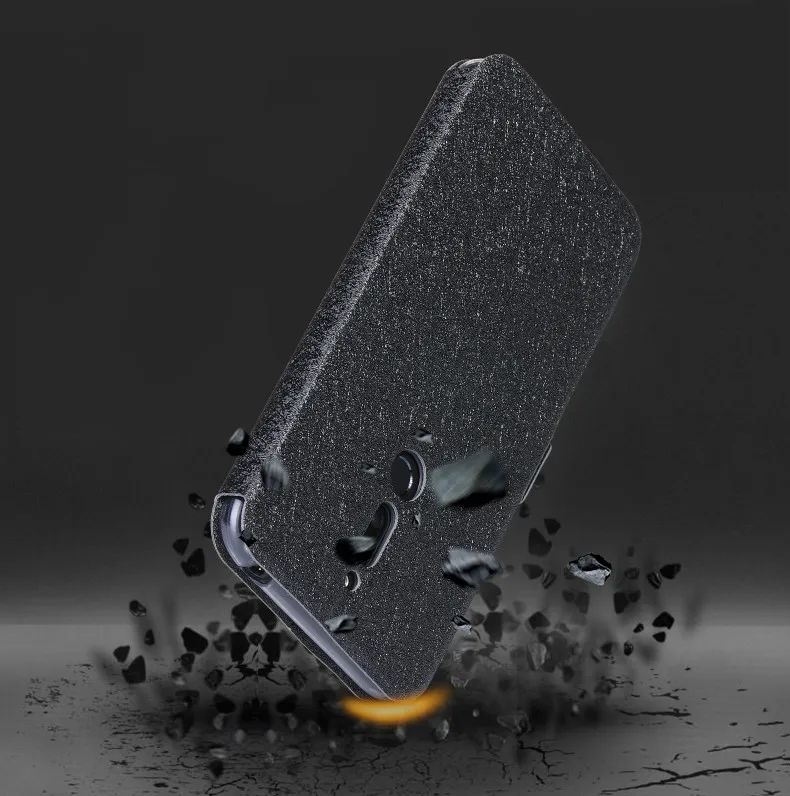 Роскошный флип-чехол с быстрым ответом для Meizu note 9 16X чехол с окошком для просмотра откидной кожаный чехол для Meizu 16 Plus чехол для телефона