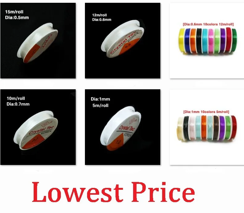 Модные ювелирные изделия сверла кристально чистая растягивающаяся эластичная