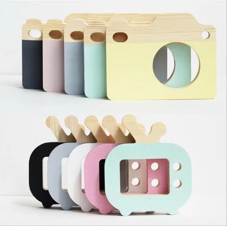 Декоративная фигурка INS деревянная игрушка для камеры моделирующий декор