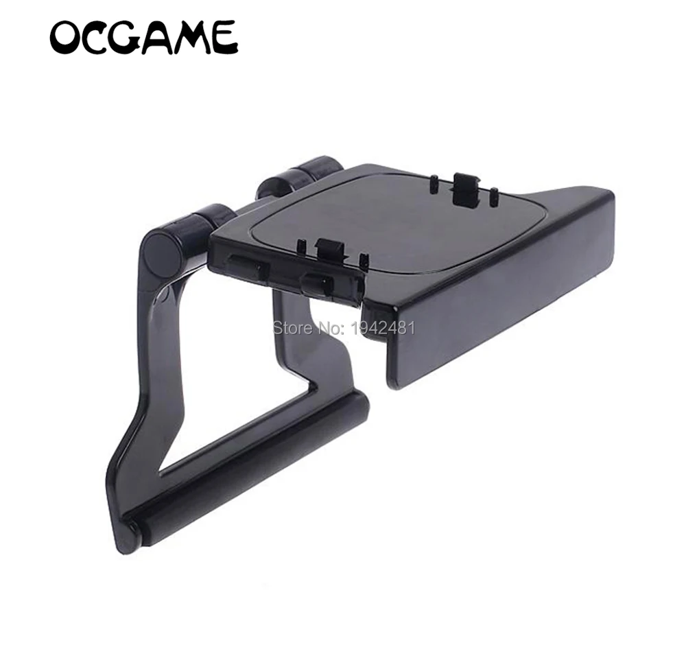

OCGAME 10pcs/lot TV Clip Mount Mounting Stand Holder for Microsoft For xbox360 Xbox 360 Kinect Sensor