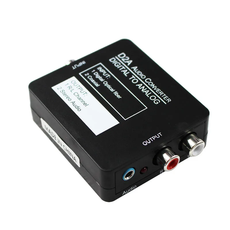 Цифровой оптический коаксиальный RCA / Toslink сигнал цифро-аналоговый аудио