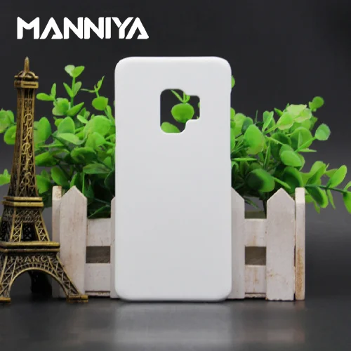 MANNIYA для samsung Galaxy S9/S9+ 3D сублимационный чистый белый чехол для телефона с принтом "чехлы 10 шт./лот