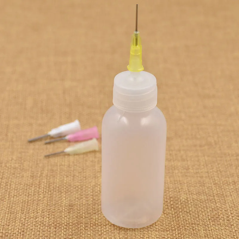 30 мл бутылка + 4 шт наконечники комплект хны аппликатор паста тату тело искусство