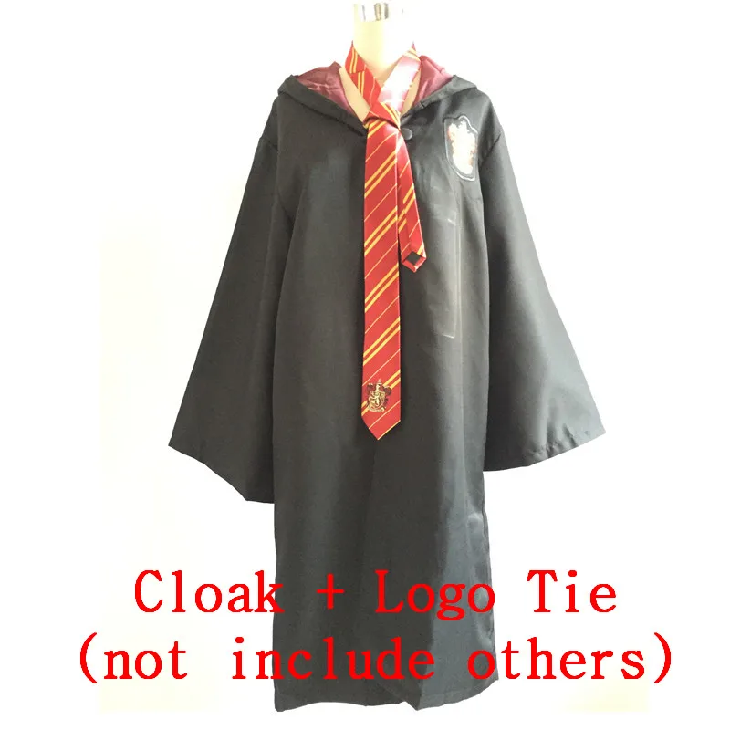 Gryffindor 9 Детские халаты для взрослых, плащи, галстуки, шарфы, кепки, Маскарадные костюмы, Гриффиндор, шляпы Ravenclaw, мантия, Слизерин, Хаффлпафф, шарфы для мужчин и женщин - Цвет: Gryffindor 9