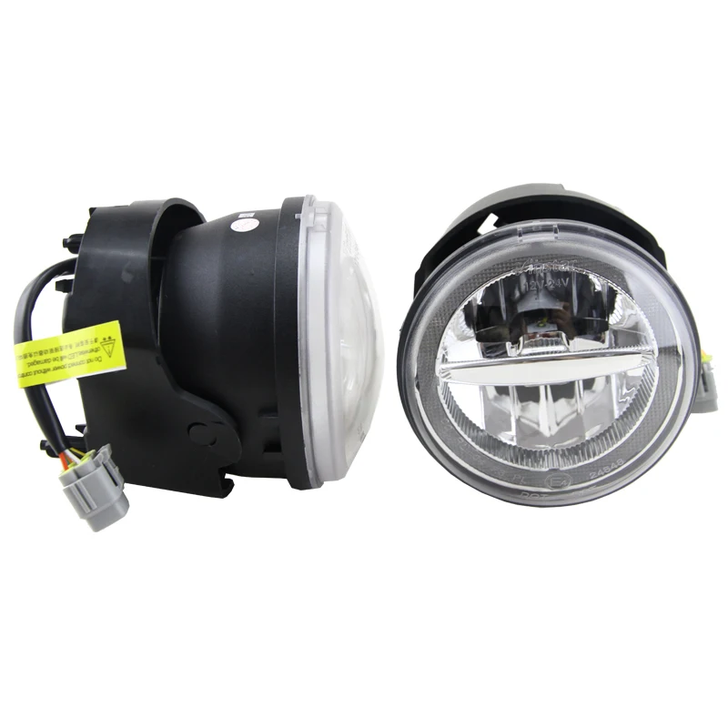 E4 DOT утвержден 10W Cree чипы светодиодный противотуманный автомобильный светильник Наборы W/DRL Halo Кольца для Chrysler 300 C Седан 4D SRT8 Седан 4-дверный