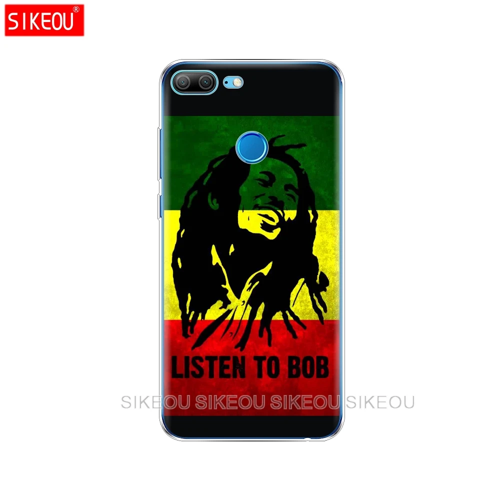 Силиконовый чехол для телефона Huawei Honor 10 V10 3c 4C 5c 5x 4A 6A 6C pro 6X 7X 6 7 8 9 LITE Bob Marley|Бамперы|