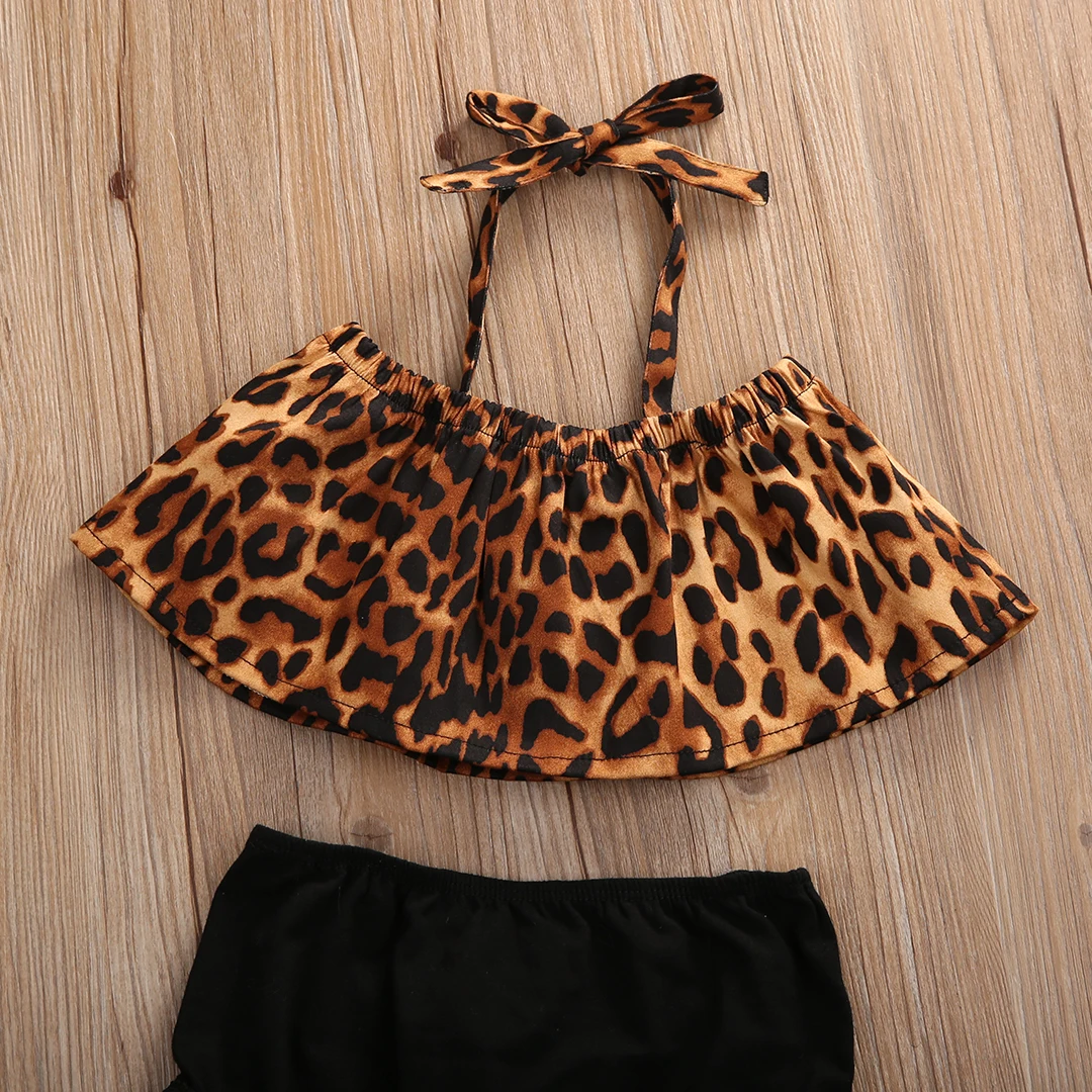 Комплекты летней одежды из 2 предметов для маленьких девочек в возрасте от года