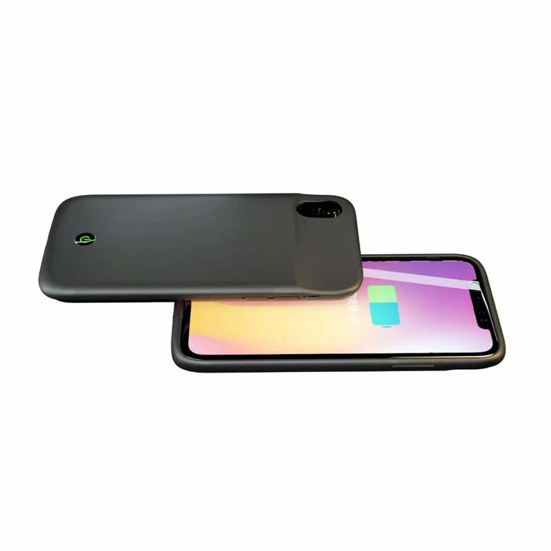 NTSPACE 5500 мАч портативный Банк питания чехол для iPhone XR зарядное устройство чехол для путешествий зарядный чехол внешний аккумулятор с аудио