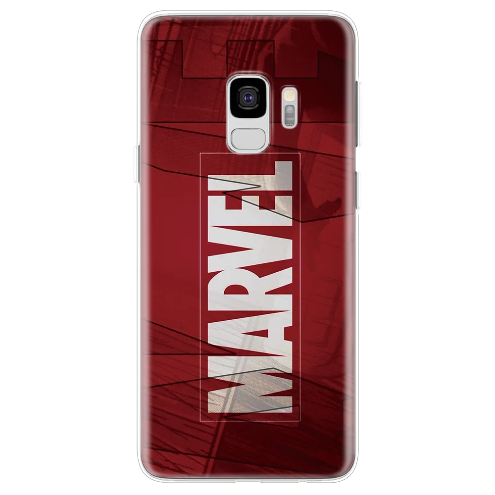 Coque чехол для samsung Galaxy M10 M20 M30 S11 S9 S8 S10 S10e S11e S6 S7 Edge Plus чехол для телефона с принтами "Marvel", "Мстители", комиксы Мягкий ТПУ Новинка