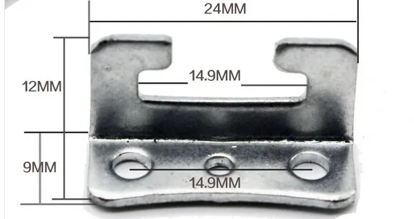 Изготовленный На Заказ утопленный светильник пружинный зажим для