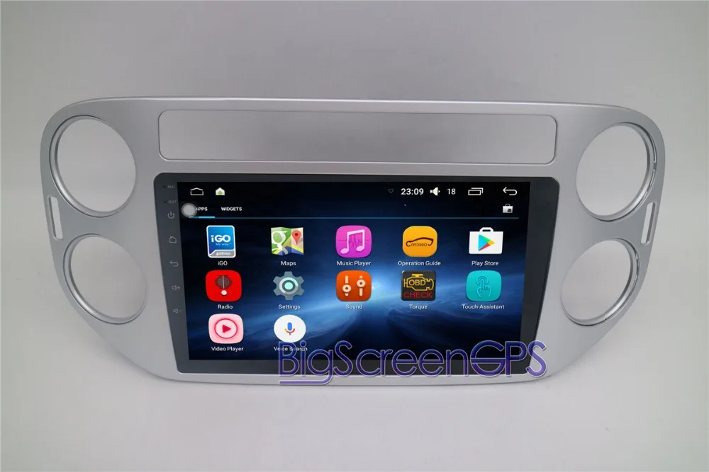 10 2 дюймовый Android четырехъядерный GPS-навигатор для Volkswagen VW Tiguan 2010 2011-2016 стерео