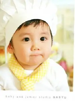 Горячая нежная Горячая шапочка для новорожденного младенца фартук фотоснимки, фотография Реквизит белый костюм повара одежда для фотосессии - Цвет: Бежевый