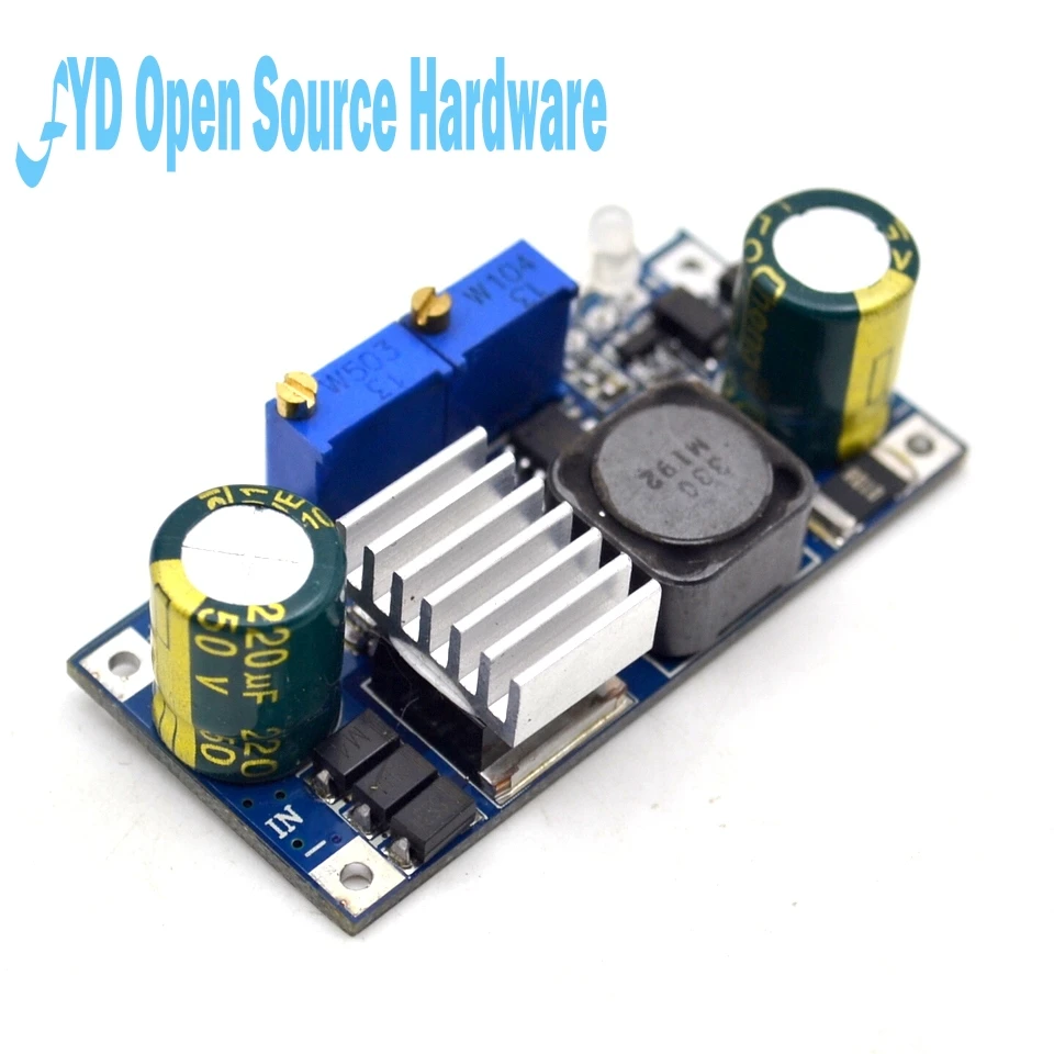 Контроллер солнечной энергии панель батареи 5А DC-DC понижающий модуль зарядного