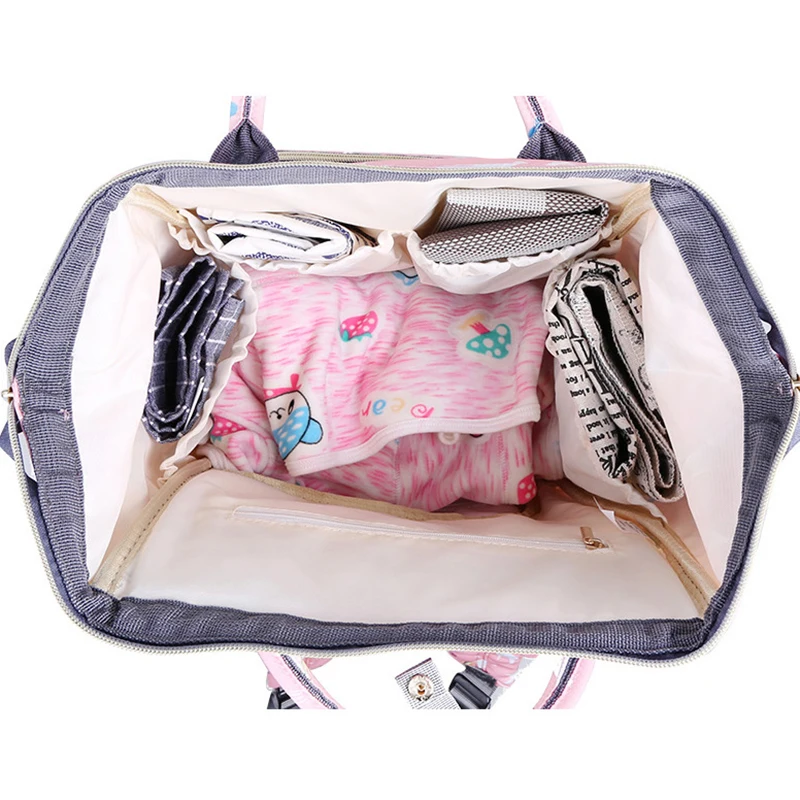 Водонепроницаемая сумка для подгузников с принтом единорога|changing baby bag|nappy bagsdiaper