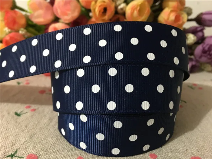 Лента в горошек черная лента с рисунком белый аксессуары для волос сделай сам