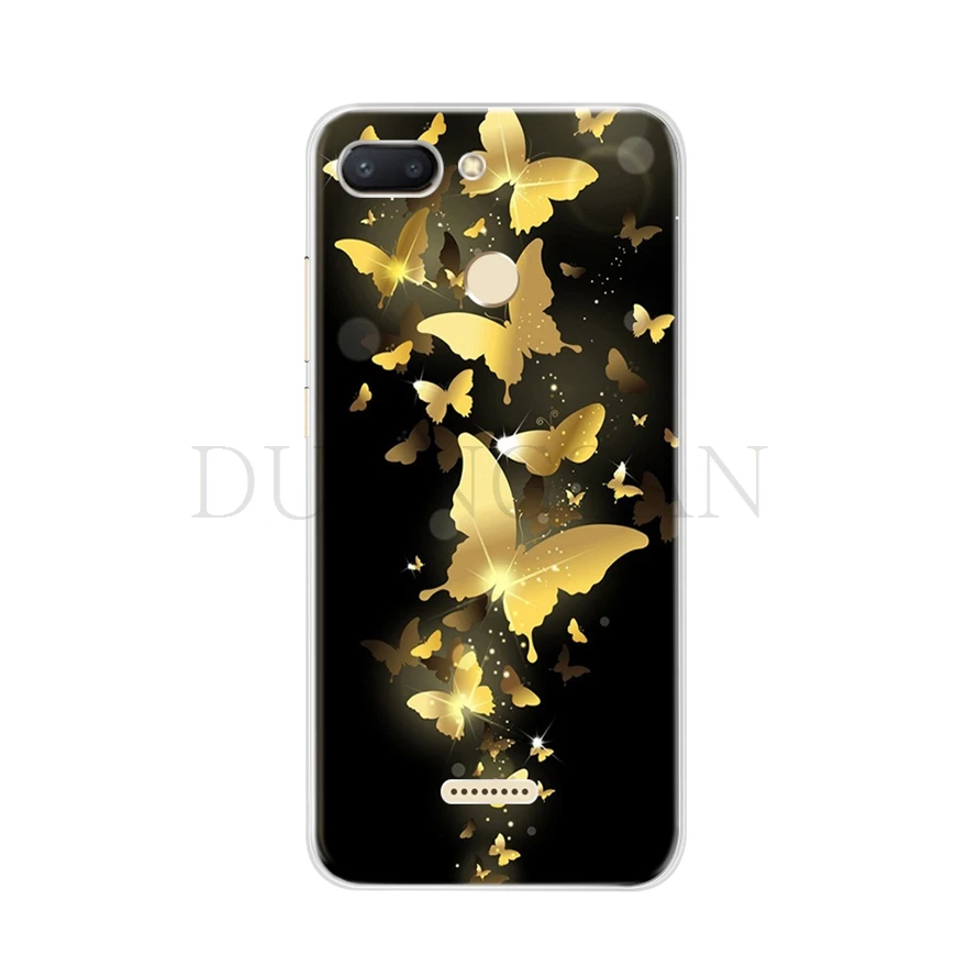Cool Design Case For Xiaomi Redmi 6 marble silicon Soft TPU Back Cover Coupe Redmi6 On Funda Phone shell | Мобильные телефоны и