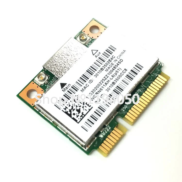 Killer N1202 SAR9462 AR5B22 WiFi card 802.11 ah / not a you 300Mbps + Bluetooth4.0 WLAN Y400 Y500 Y510PS210 S215 U330 U430 | Компьютеры и