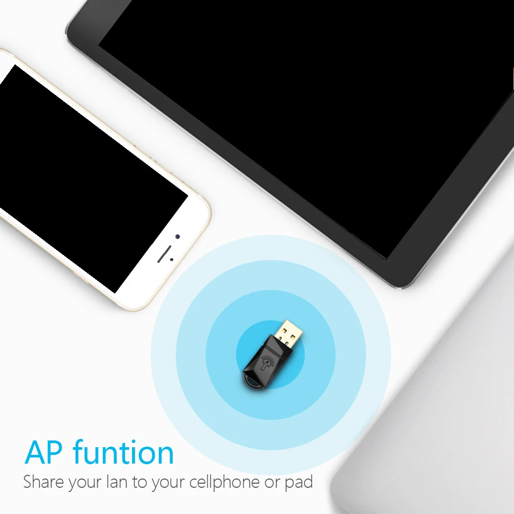 600 Мбит/с USB WiFi адаптер Двухдиапазонная беспроводная сетевая lan карта для ПК