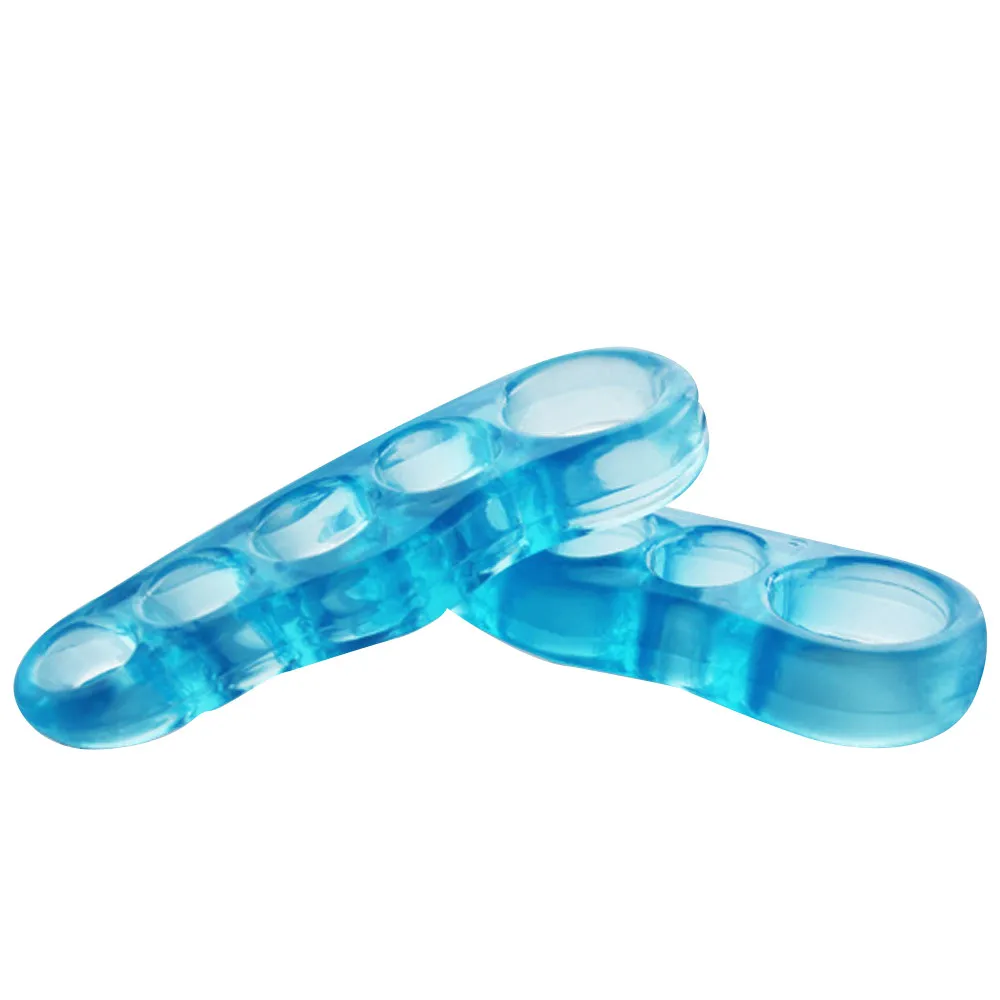 1PairToe separator adjustment appliance yoga hole toe stretcher pain relief gel correction foot type foot care XXL25
