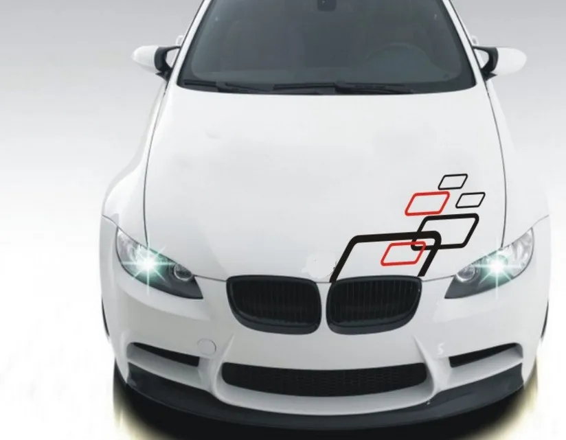 A Set Both Side World Rally Championship WRC Simple Cubes Vip Car Body PVC Sticker Sports Racing Decals Decoration | Автомобили и