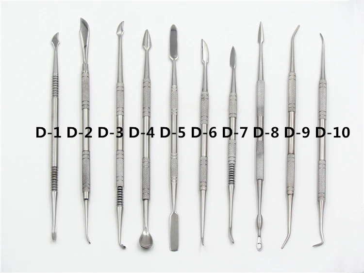 Новый 10 шт./компл. из нержавеющей стали Sculpey полимерная глина, штукатурные поделки, скульптура, инструмент для резьбы, нож