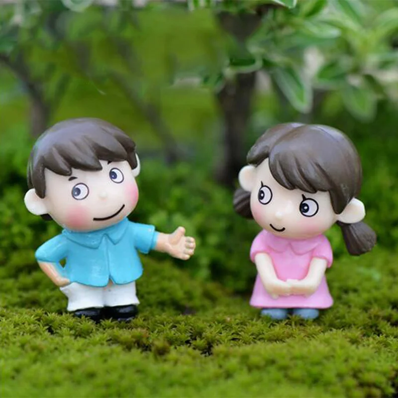 Фигурка застенчивого любовника миниатюрное свадебное украшение мультфильм