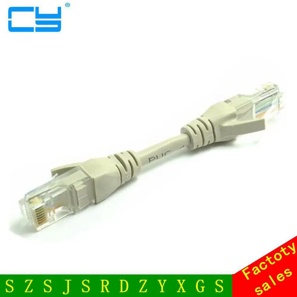 10 см 0.1 м CAT 6 кабель RJ45 CAT6 CAT5 cat 5 CAT5e UTP Ethernet сетевой мужчинами патч lan | Компьютеры и