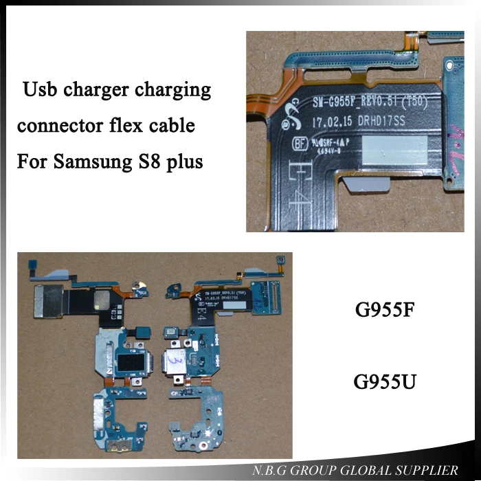 10 шт./лот 100% Новый оригинальный для Samsung Galaxy S8 plus G955F G955U usb зарядное устройство