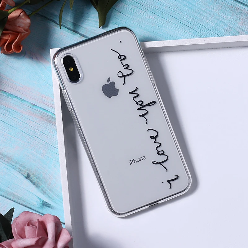 Мягкий прозрачный чехол для iPhone 11 Pro Max 7 7Plus 12 12Mini X XS Max|Бамперы| |