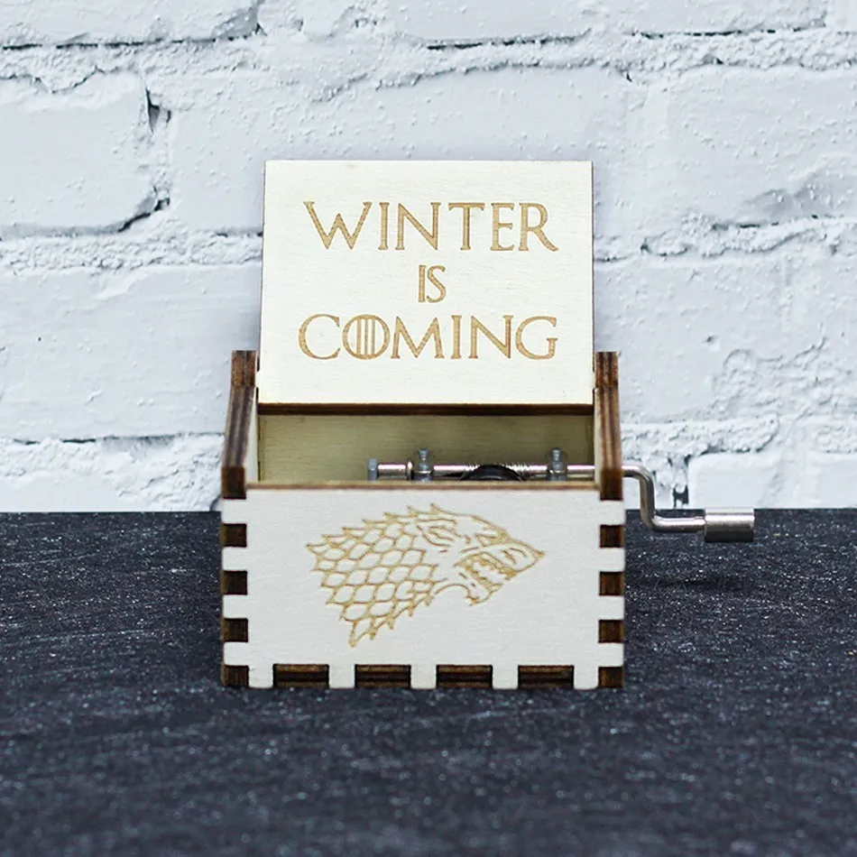 Game of Thrones Новая легенда о Зельде музыкальная шкатулка Игра престолов рукоятка 18 мелодий музыкальные шкатулки Звездные войны рождественские подарки на день рождения - Цвет: Game of Thrones