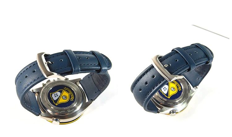 Замена для Citizen 23 мм AT8020-03L H800-S081165 синие ангелы кожаный ремешок