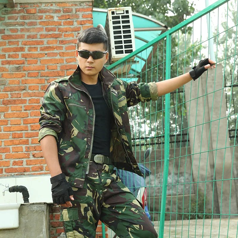 Костюм мужской Тактический Камуфляжный в стиле милитари|camo jacket|tactical suitcargo coats |