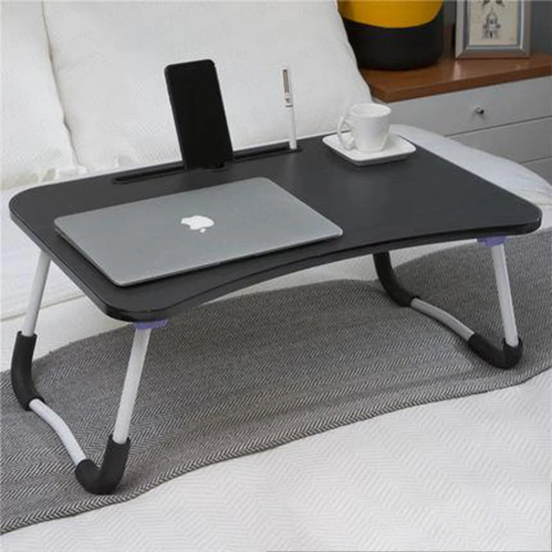 Folding Desk Small Bed Table Dormitory Student Student Laptop Desk Multi-function Bracket Table Bedroom