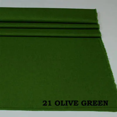 21 olive green Хлопок/лен ткани темно-красный фиолетовый оливковый зеленый коричневый верблюд сплошной цвет для DIY Декор Одежда Платье подушки ручной работы Текстиль - Цвет: 21 olive green