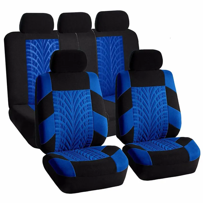 9PCS Universal Car Seat Cover Automobile Covers Protector for honda Avancier crossfit crosstour insight spirior vezel Jazz City |