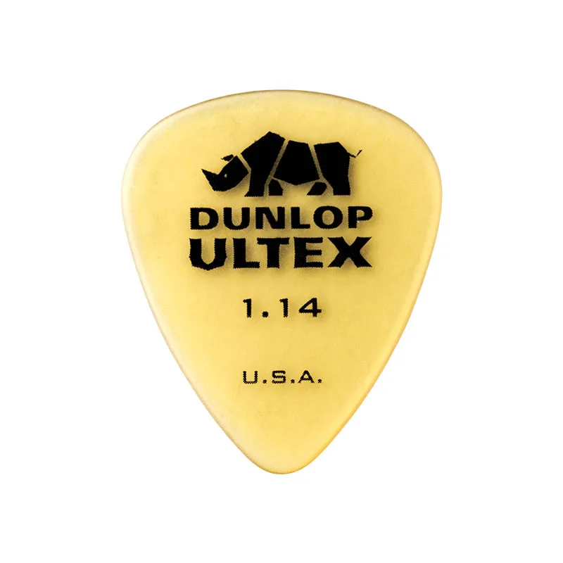 Standard 1.14mm 1 шт. Dunlop медиатор для гитары Ultex standard/Sharp/triangle/Plectrum 0,6 мм-1,14 мм медиатор для гитары аксессуары для гитарных частей - Цвет: Standard 1.14mm