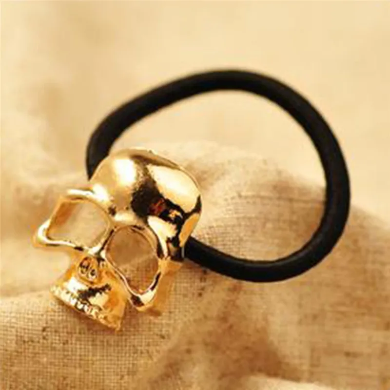 Женский зажим для волос в форме скелета винтажный аксессуар из сплава 4 цвета |