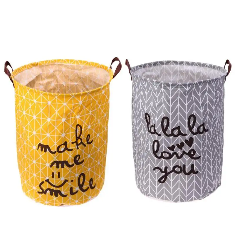 Портативная Водонепроницаемая складная корзина для белья холщовые корзины