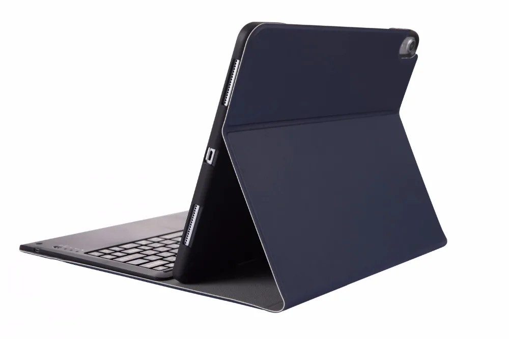 Чехол с клавиатурой для Apple iPad Pro 12,9 A1876 a1983a1895, чехол с Bluetooth клавиатурой, умный кожаный чехол с карандашом+ пленка+ ручка