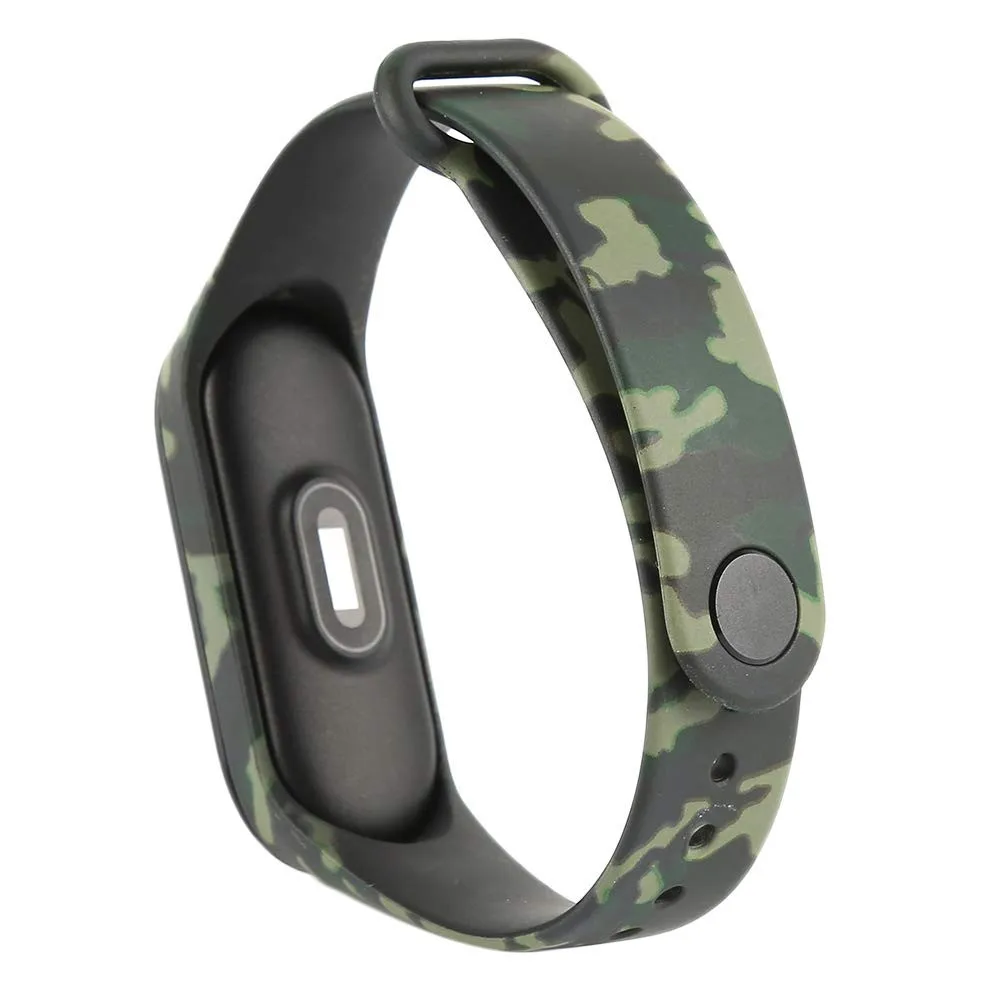 Correa Mi Band 4 сменный ремешок с камуфляжным принтом мягкий для браслета Xiaomi Pulseira
