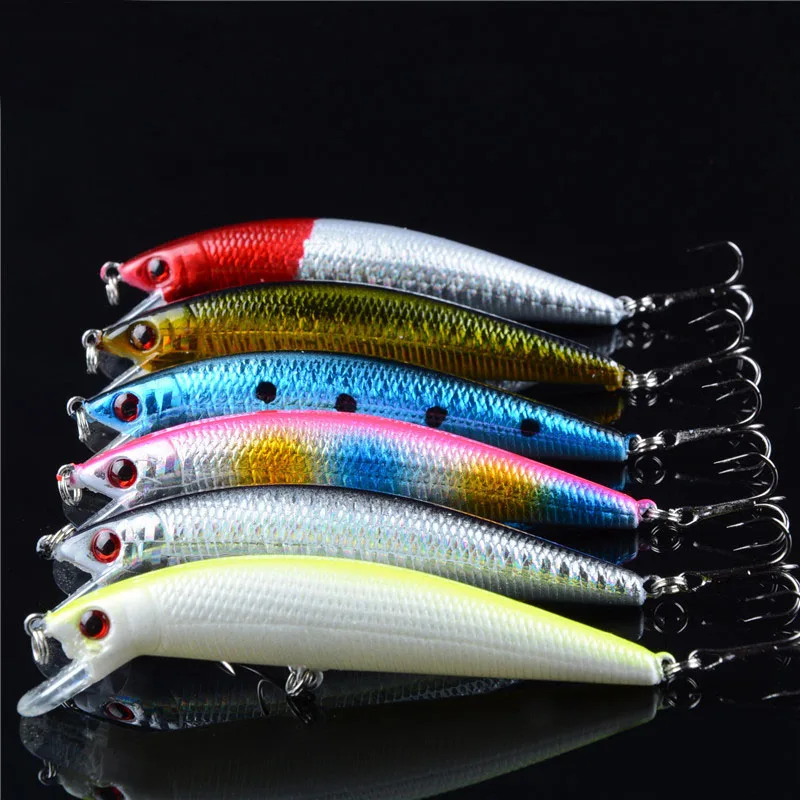 Лидер продаж оптовая продажа 6 шт. пластиковая искусственная рыболовная приманка